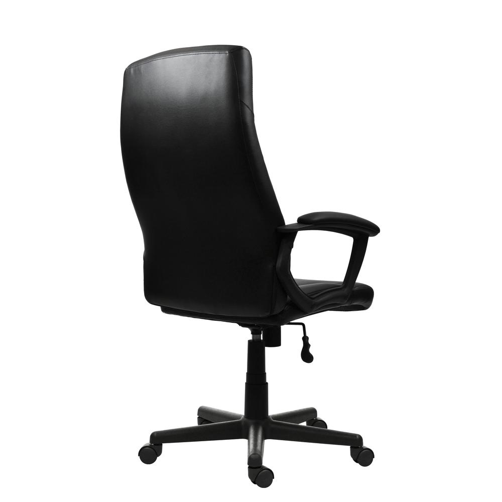 Medium Back Executive Office Chair. Color: Black - Techni Mobili
