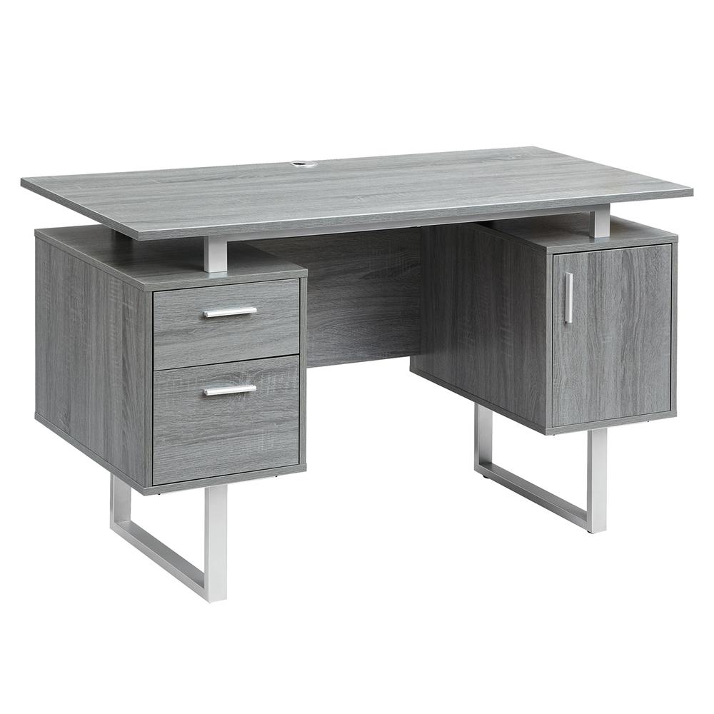 Modern Office Desk with Storage - Techni Mobili
