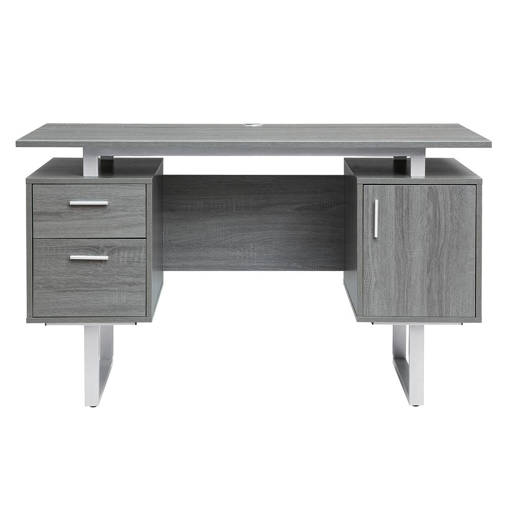 Modern Office Desk with Storage - Techni Mobili