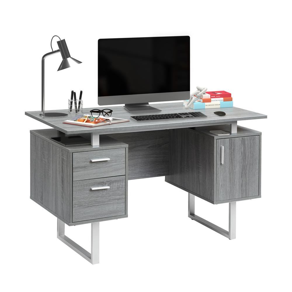 Modern Office Desk with Storage - Techni Mobili
