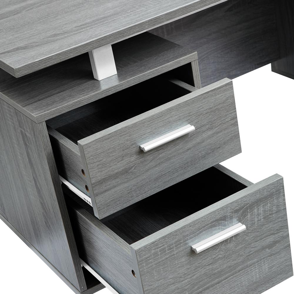Modern Office Desk with Storage - Techni Mobili