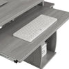 Complete Computer Workstation Desk With Storage, Gray - Techni Mobili