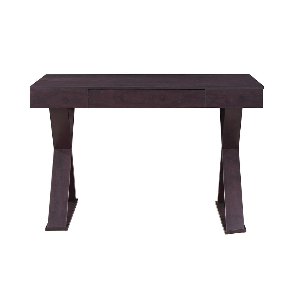 Trendy Writing Desk with Drawer. Color: Espresso - Techni Mobili