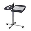 Rolling Adjustable Laptop Cart. Color: Graphite - Techni Mobili
