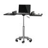 Folding Table Laptop Cart. Color: Graphite - Techni Mobili