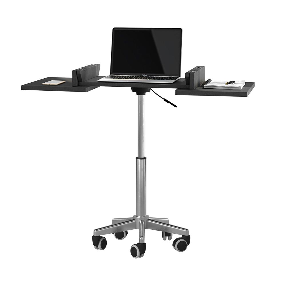 Folding Table Laptop Cart. Color: Graphite - Techni Mobili