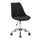 Armless Task Chair with Buttons. Color: Black - Techni Mobili