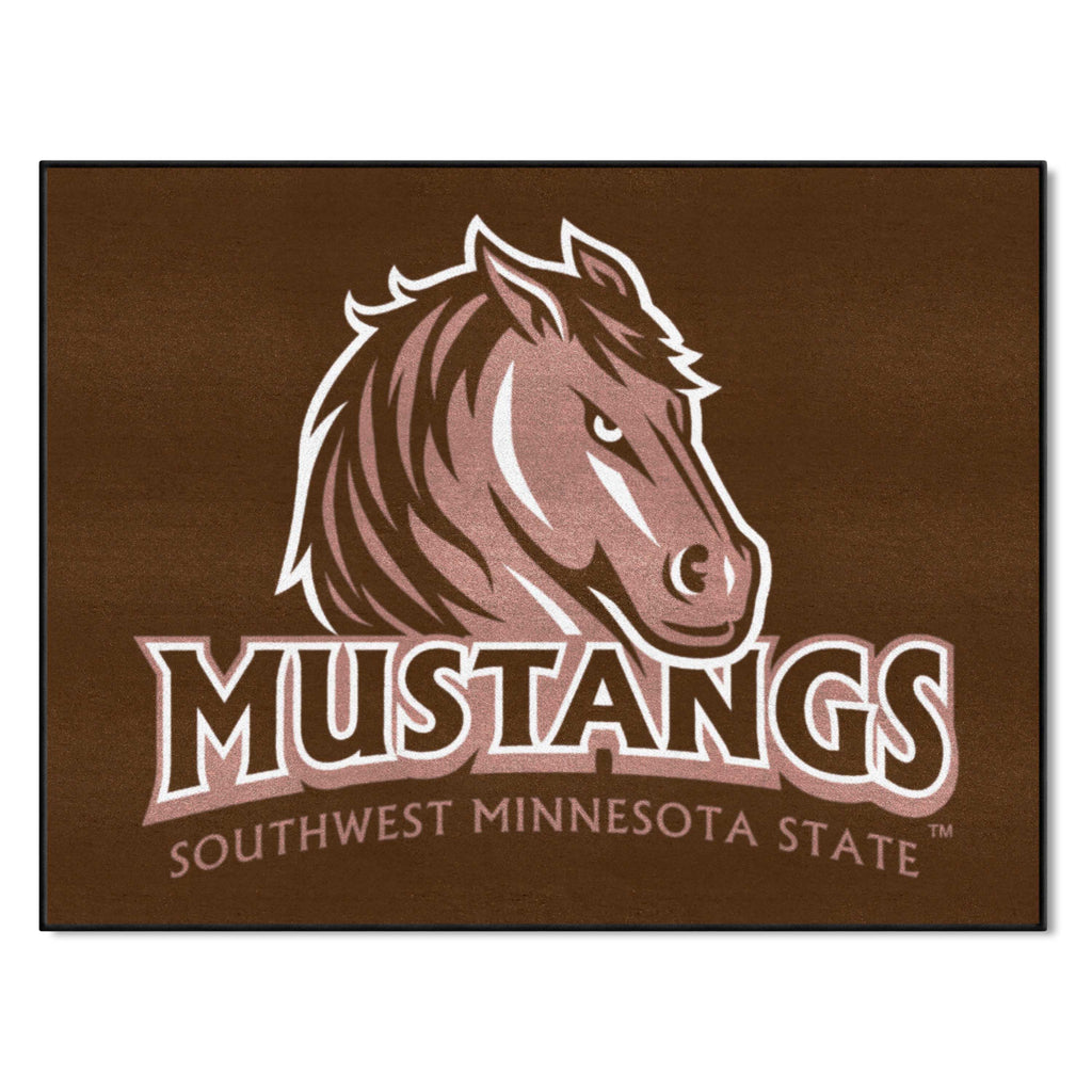 Fanmats - Southwest Minnesota State University All-Star Mat 33.75''x42.5''