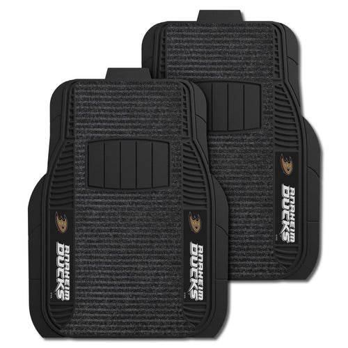 Fanmats - NHL - Anaheim Ducks 2-pc Deluxe Car Mat Set 21''x27''
