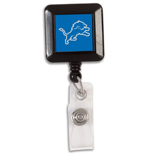 Detroit Lions Badge Holder Retractable Square - WinCraft