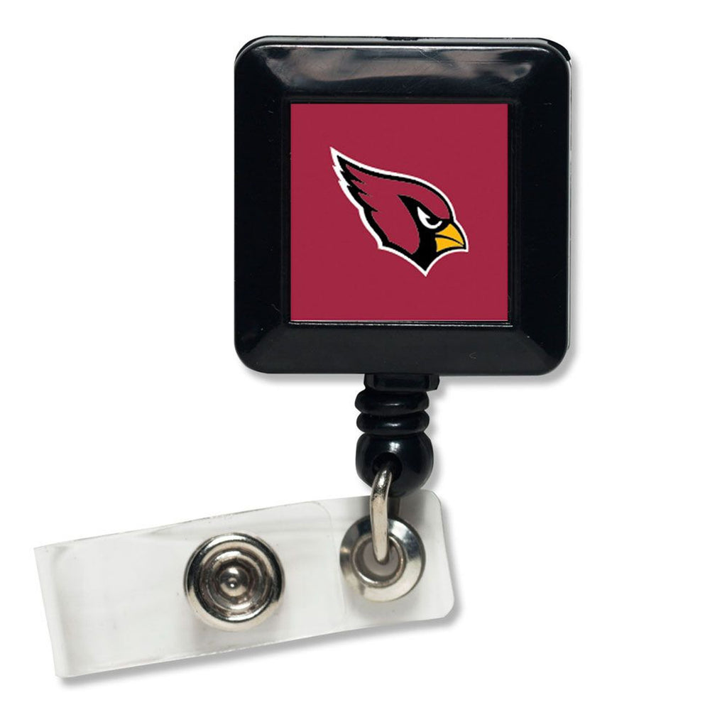 Arizona Cardinals Badge Holder Retractable Square - 0.25