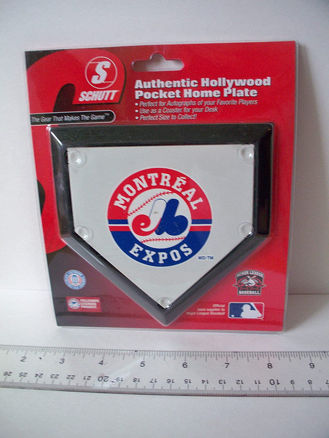 Montreal Expos Authentic Hollywood Pocket Home Plate CO -