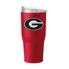 Georgia Bulldogs Tumbler 30oz Flipside Powder Coat - Logo Brands