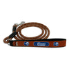 Los Angeles Rams Pet Leash Leather Frozen Rope Football Size Large CO - Gamewear