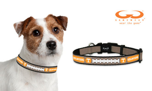 Tennessee Volunteers Classic Leather Toy Football Collar - Gamewear