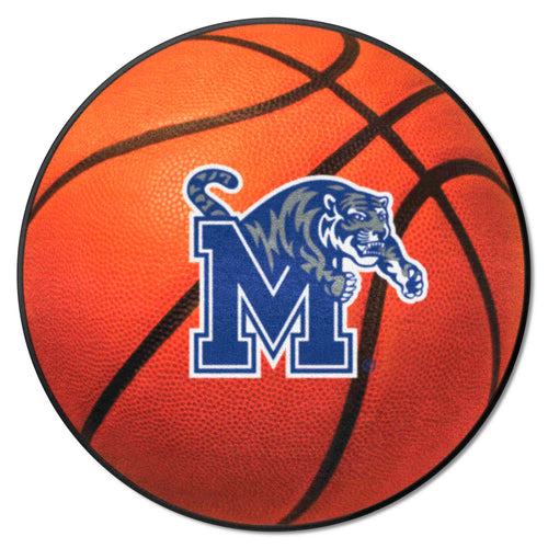Fanmats - University of Memphis Basketball Mat 27'' diameter