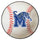 Fanmats - University of Memphis Baseball Mat 27'' diameter