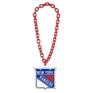 New York Rangers Necklace Big Fan Chain - Special Order - WinCraft