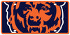 Chicago Bears License Plate - Acrylic Mega Style - Stockdale Technologies