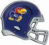 Kansas Jayhawks Auto Emblem - Helmet - Stockdale Technologies