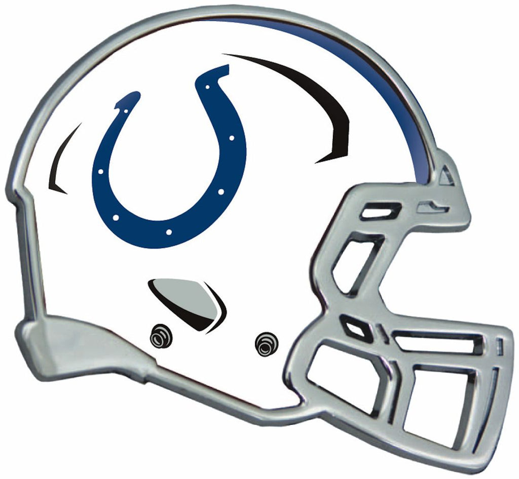 Indianapolis Colts Auto Emblem - Helmet - Stockdale Technologies