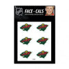 Minnesota Wild Tattoo Face Cals Special Order - Wincraft