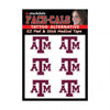 Texas A&M Aggies Tattoo Face Cals - WinCraft