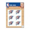 Oklahoma City Thunder Tattoo Face Cals Special Order - Wincraft