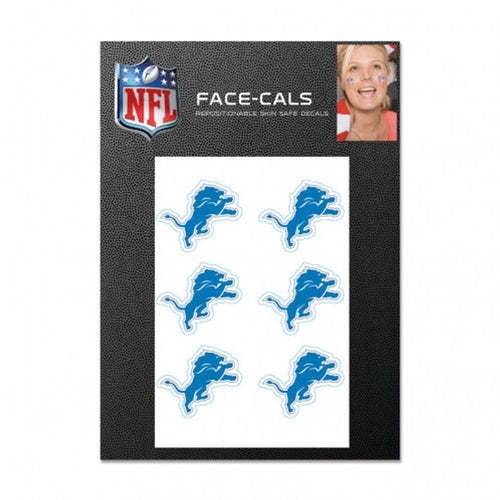 Detroit Lions Tattoo Face Cals - WinCraft