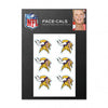 Minnesota Vikings Tattoo Face Cals - WinCraft