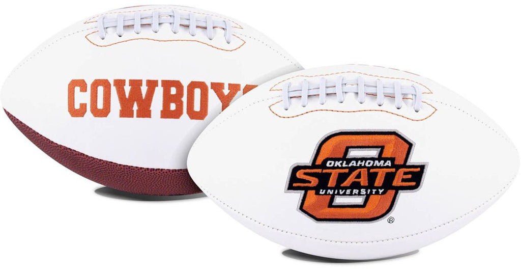 Oklahoma State Cowboys Football Full Size Embroidered Signature Series - Special Order - Jarden