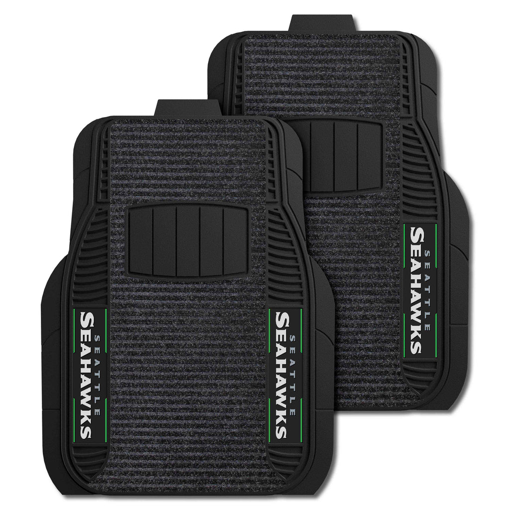 Fanmats - NFL - Seattle Seahawks 2-pc Deluxe Car Mat Set 21''x27''