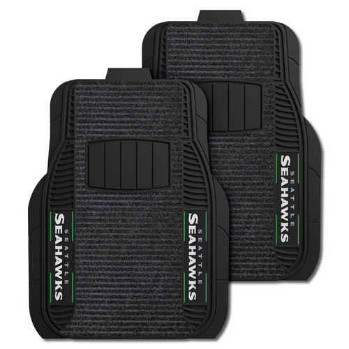 Fanmats - NFL - Seattle Seahawks 2-pc Deluxe Car Mat Set 21''x27''