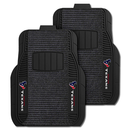Fanmats - NFL - Houston Texans 2-pc Deluxe Car Mat Set 21''x27''