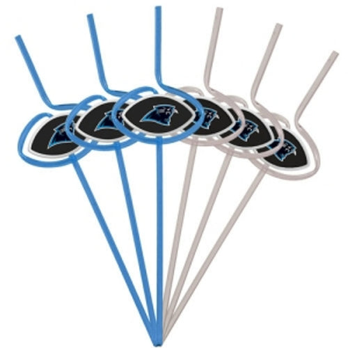 Carolina Panthers Team Sipper Straws CO - Pangea Brands