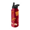 Iowa State Cyclones Quencher Bottle 34oz Stainless Steel Dreamweave - Logo Brands
