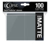 Eclipse Matte Standard Sleeves 100 Pack Smoke Grey - Ultra Pro