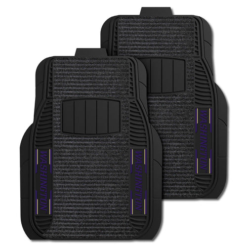 Fanmats - University of Washington 2-pc Deluxe Car Mat Set 21''x27''