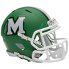 Marshall Thunder Herd Helmet Riddell Replica Mini Speed Style Flat Green - Riddell