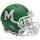 Marshall Thunder Herd Helmet Riddell Replica Mini Speed Style Flat Green - Riddell