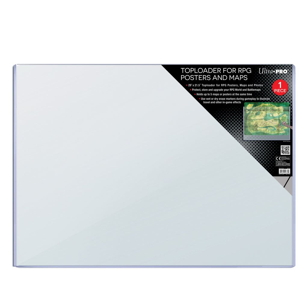Toploader - 29x21.5 for RPG Posters and Maps - Ultra Pro