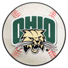Fanmats - Ohio University Baseball Mat 27'' diameter