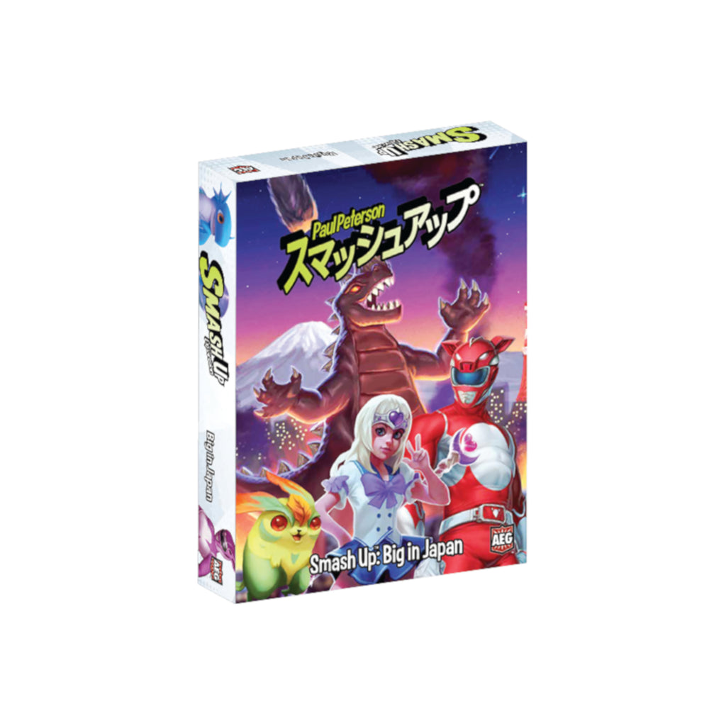Smash up: Big in Japan - Stand Alone Expansion (2 Players) or Combine with Other Smash up Titles (4 Players) - Alderac Entertainment Group (AEG) Ages