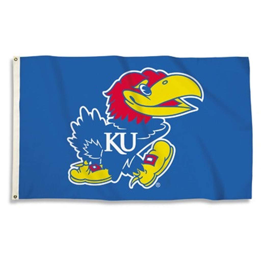 Kansas Jayhawks Flag 3x5 - BSI Products