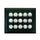 15 Baseball Cabinet Style Display Case with Black Moulding