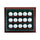 15 Baseball Cabinet Style Display Case with Cherry Moulding
