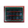 15 Hockey Puck Cabinet Style Display Case with Cherry Moulding