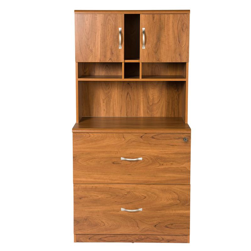 Hutch with 2 Doors and Cubby Holes - OS Home and Office