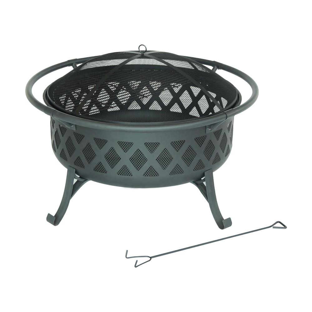 Outdoor Leisure Products Bismark Fire Pit and Grill
