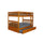 Full over Full Bunk Bed with Twin Sized Trundle - American Furniture Classics